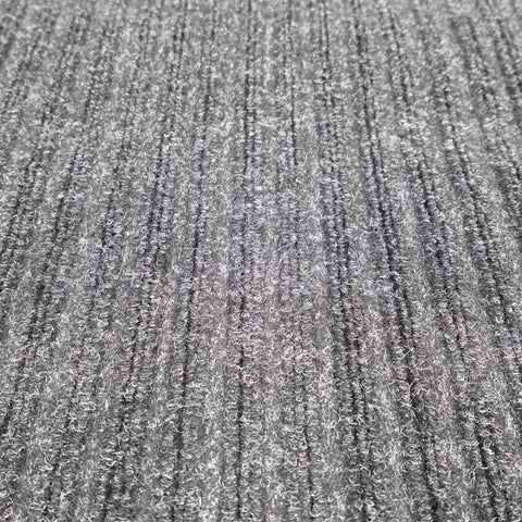 Sports Licensing Solutions 38928 Utility Mat, 60 in L, 24 in W, Polyester Surface, Black/Gray