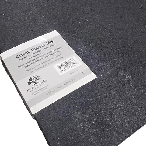 Fanmats 58781 Floor Mat, 30 in L, 18 in W, Pebble Pattern, Rubber Surface, Multi-Color