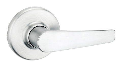 Kwikset Delta Satin Chrome Steel Passage Lever 3 Grade Right or Left Handed