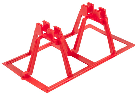 HERCULES Rebar Chair 928 Footer Stand, 3-3/4 in H, #4, #5 Rebar, Polypropylene