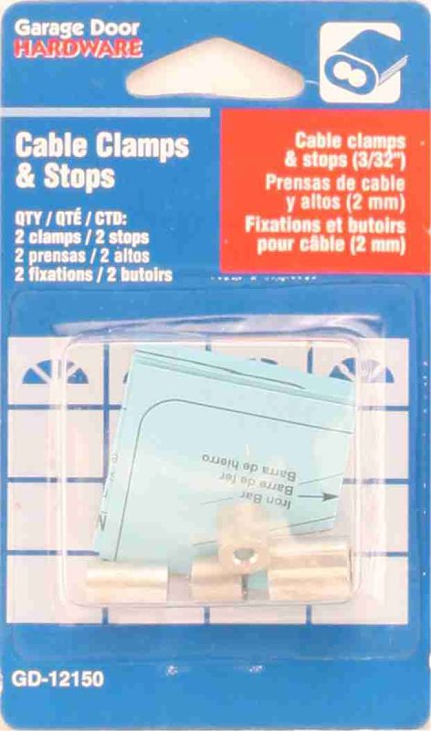 Prime-Line GD 12150 Cable Ferrule and Stop, 3/32 in Dia Dimensions, Aluminum