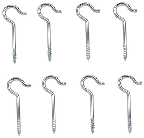 ProSource LR-316-PS Ceiling Hook, 10 lb Working Load, Steel, Silver, Zinc