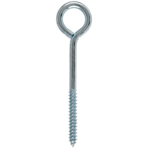 Hampton 5/16 in. X 5 in. L Zinc-Plated Steel Lag Thread Eyebolt, Pack of 10