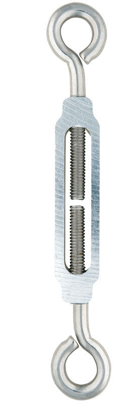 Hampton 4.1 in. L Aluminum Eye and Eye Stainless Steel/Aluminum 1 pk Turnbuckle