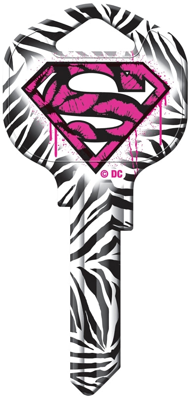 Hy-Ko 15005KW1-SG1 Key Blank, Solid Brass, Painted, For: Kwikset KW1, Titan KW10 Keyways, Pack of 5