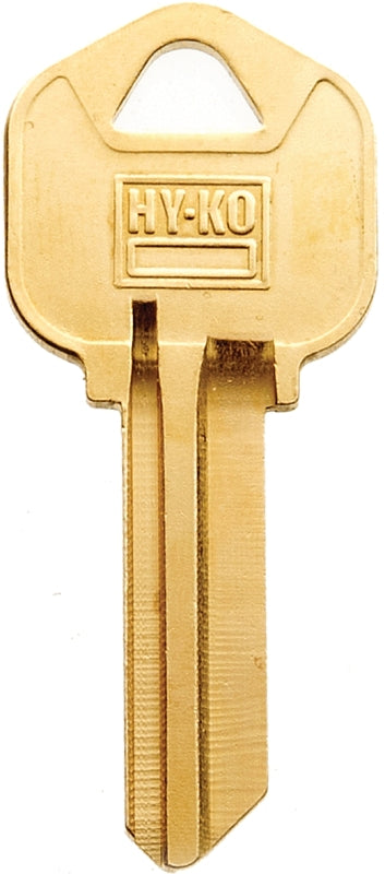 Hy-Ko 21200KW1BR Key Blank, Brass, For: Kwikset Cabinet, House Locks and Padlocks, Pack of 200