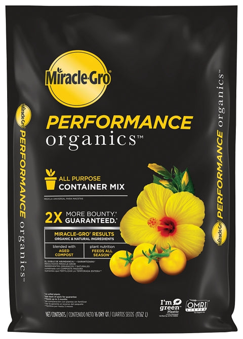 Miracle-Gro 45651300 All Purpose Container Mix, 1 cu-ft Bag