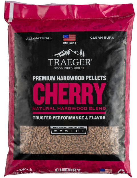 Traeger PEL309 Series Pellet, Cherry, Wood, 20 lb Bag