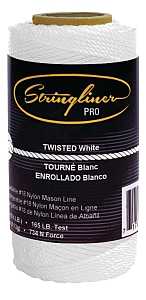 Stringliner Pro Series 35103 Construction Line, #18 Dia, 270 ft L, 165 ...