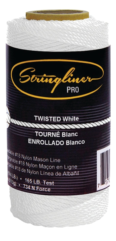 Stringliner Pro Series 35103 Construction Line, #18 Dia, 270 ft L, 165 ...