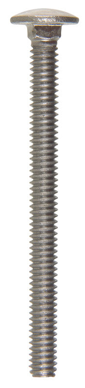 Hillman 1/4 Dia. x 3 in. L Stainless Steel Carriage Bolt 25 pk
