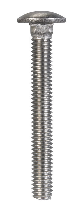 Hillman 5/16 Dia. x 2-1/2 in. L Stainless Steel Carriage Bolt 25 pk