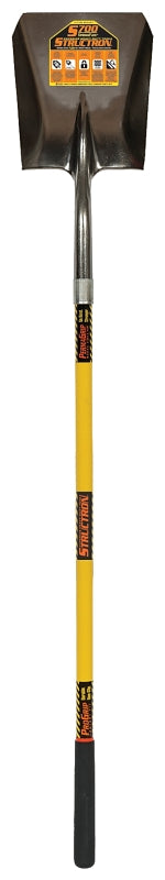 Structron 49732 Square Point Shovel, 9-1/2 in W Blade, 14 ga Gauge, Ca ...