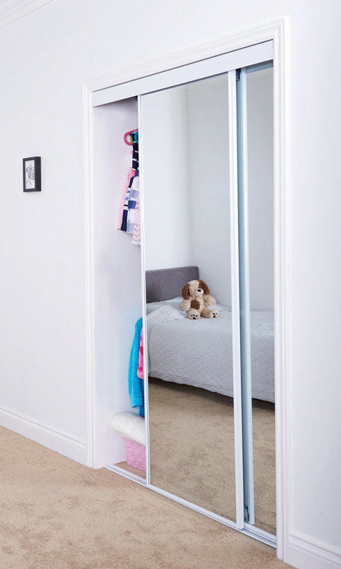 Erias Mirrored Sliding Door 60 in. x 80 in.