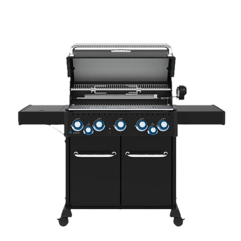 Broil King Baron 590 Pro Series 675147 Gas Grill, 45,000 Btu, Natural Gas, 5-Burner, 570 sq-in Primary Cooking Surface