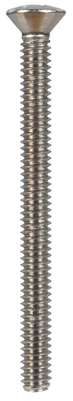 Hillman No. 1/4-20 Coarse Oval Machine Screws 50