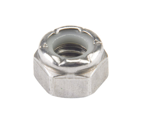 Hillman 5/16 Stainless Steel SAE Nylon Lock Nut 50 pk
