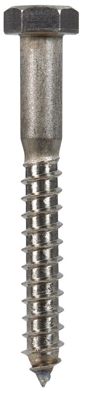 Hillman 3/8 in. x 3 in. L Hex Lag Screw