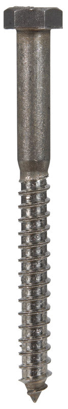 Hillman 3/8 in. x 4 in. L Hex Lag Screw