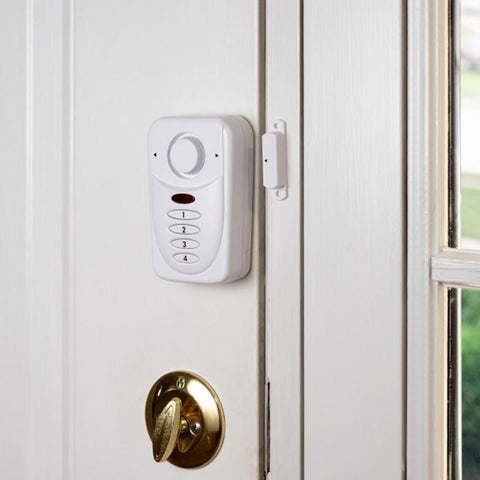 Sabre Elite White Plastic Door Alarm