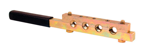 Prime-Line 4.9 in. W x 1 in. L x 1/8 in. Dia. Steel Swage-It Tool