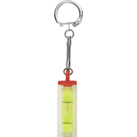 HILLMAN Plastic Clear Mini Level Key Ring, Pack of 25