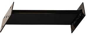 Ghost Controls AXGN Mounting Pedestal, Aluminum, Black, Powder-Coated