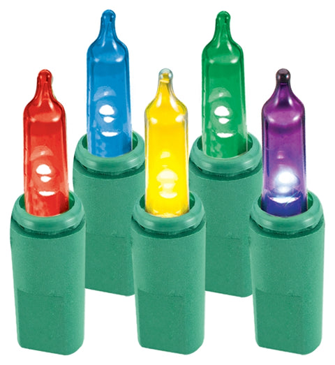 Hometown Holidays 2356/U10E407B Reel Light Set, 14.4 (0.12 amps) W, 210-Lamp, Multi-Color Lamp