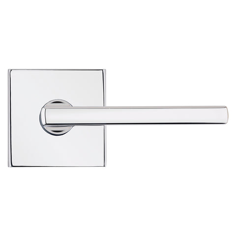 Kwikset Signature Series 154HFL SQT 26 Passage Lever, Non-Locking Lock, Polished Chrome, Lever Handle, Zinc, Residential