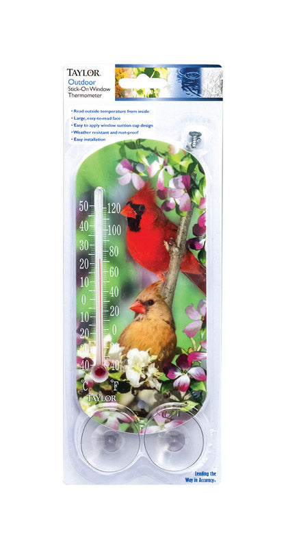 Taylor Bird Design 8-1/2 in. Outdoor Tube Thermometer