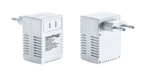 Travel Smart White For Worldwide Transformer