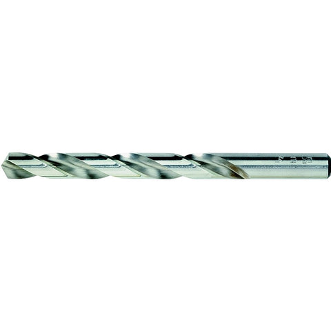 Irwin 60516 Jobber Drill Bit, 1/4 in Dia, 2-1/2 in OAL, Spiral Flute, 1-Flute, 1/4 in Dia Shank, Straight Shank