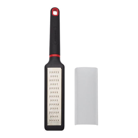 Farberware Black/Silver Plastic/Stainless Steel Zester Grater