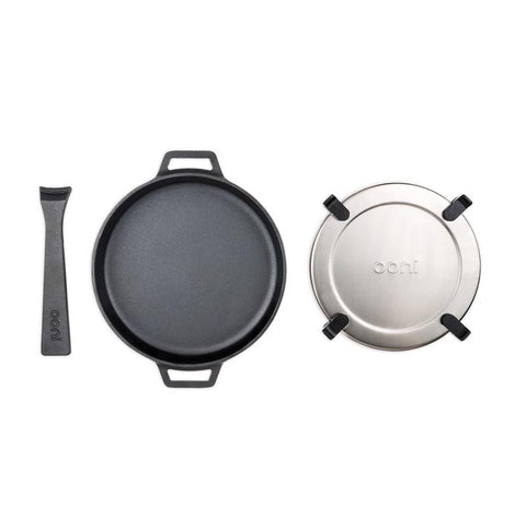 Ooni Skillet Cast Iron Grizzler Pan 1 pk