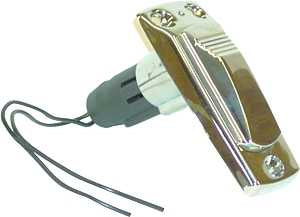 US Hardware M-063C Stow Away Base, 2-Wire Marine, Plastic
