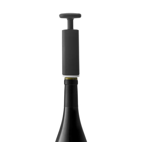 Houdini Black Silicone Vacuum Pump and Stopper Set