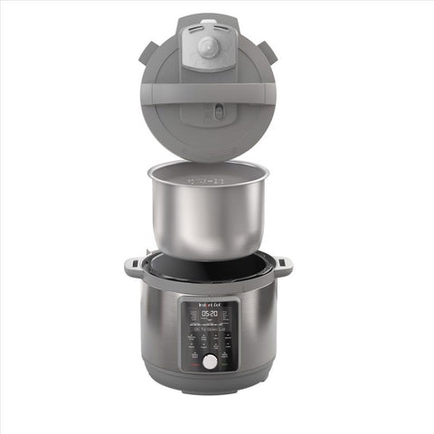 Instant Duo Plus Aluminum/Stainless Steel Digital Pressure Cooker 8 qt Black/Silver