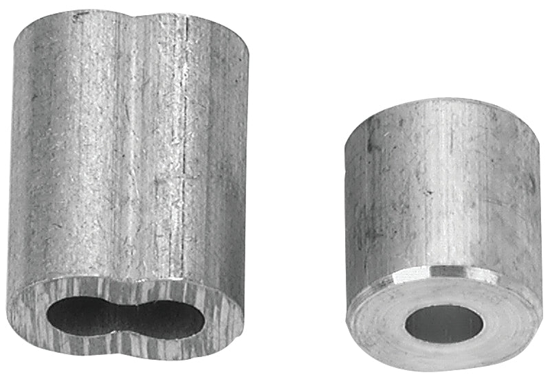 Campbell B7675414 Cable Ferrule and Stop Set, 3/32 in Dia Cable, Alumi ...