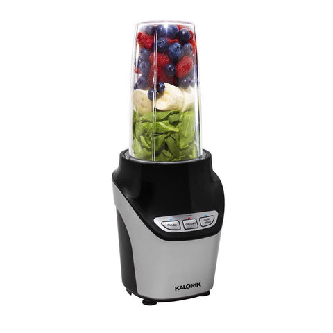 Kalorik Black/Silver Plastic Nutrition Blender Set 34 oz 3 speed