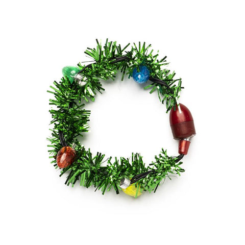 Uncle Bobs Women's Tacky Tinsel Green Bracelet, Pack of 24