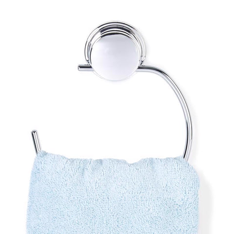 Better Living Stick N Lock Plus Chrome Silver Toilet Paper Holder