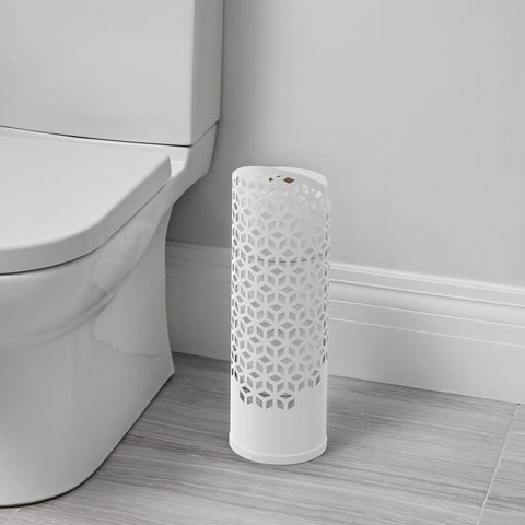Better Living Rollo Matte White Toilet Paper Roll Reserve