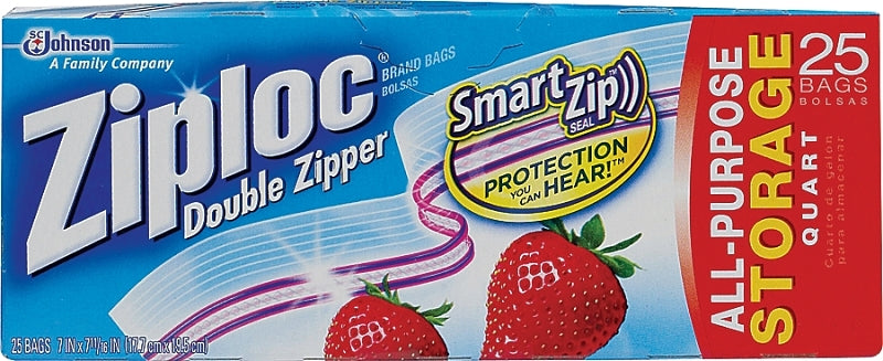 ZIPLOC SUSO STORAGE BAG QUART 29 CT – Shell Lumber and Hardware