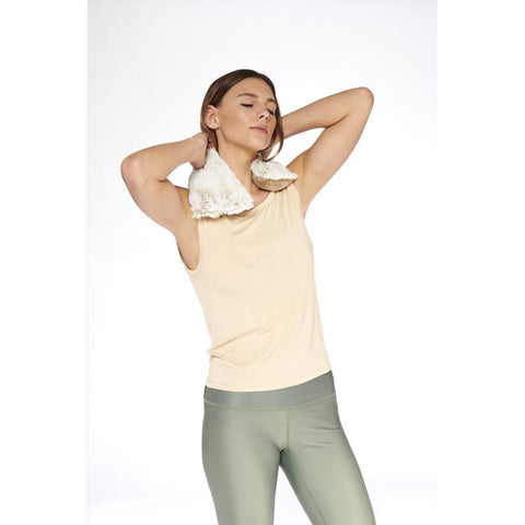 Warmies Marshmallow Neck Wraps Brown/Gray