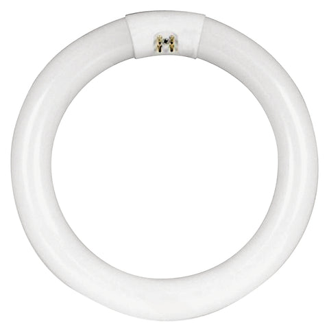 Feit Electric FC12T9/CW Fluorescent Bulb, 32 W, T9 Lamp, G10Q Lamp Base, 2100 Lumens, 4100 K Color Temp