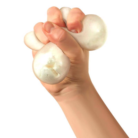 Schylling Snow Ball Crunch White 6 pc, Pack of 12