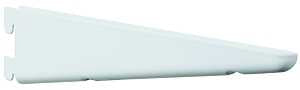 Knape & Vogt 182 182 WH 9 Shelf Bracket, 9.23 in L, Steel