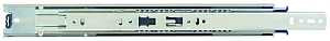 Knape & Vogt 8400P 22 Drawer Slide, 100 lb, 22 in L Rail, 1/2 in W Rail, Anochrome