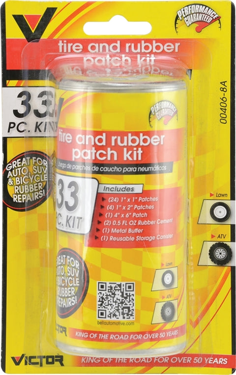 Genuine Victor 22-5-00406-8A Patch Repair Kit, Assorted, Metal/Rubber