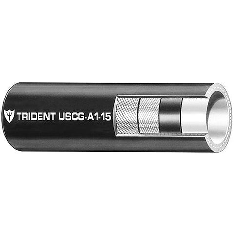 Trident 3650386 Type A1 Barrier Lined Fuel Hose, 3/8" x 50'